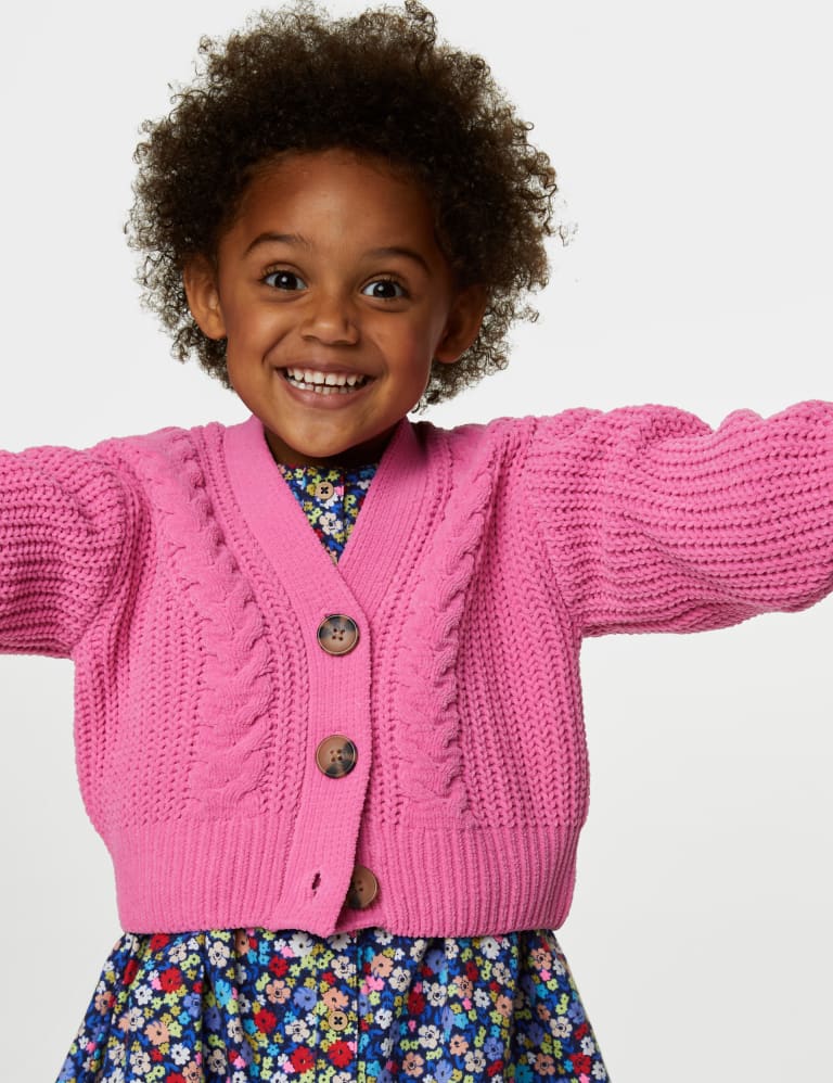 M&s sales pink cardigan