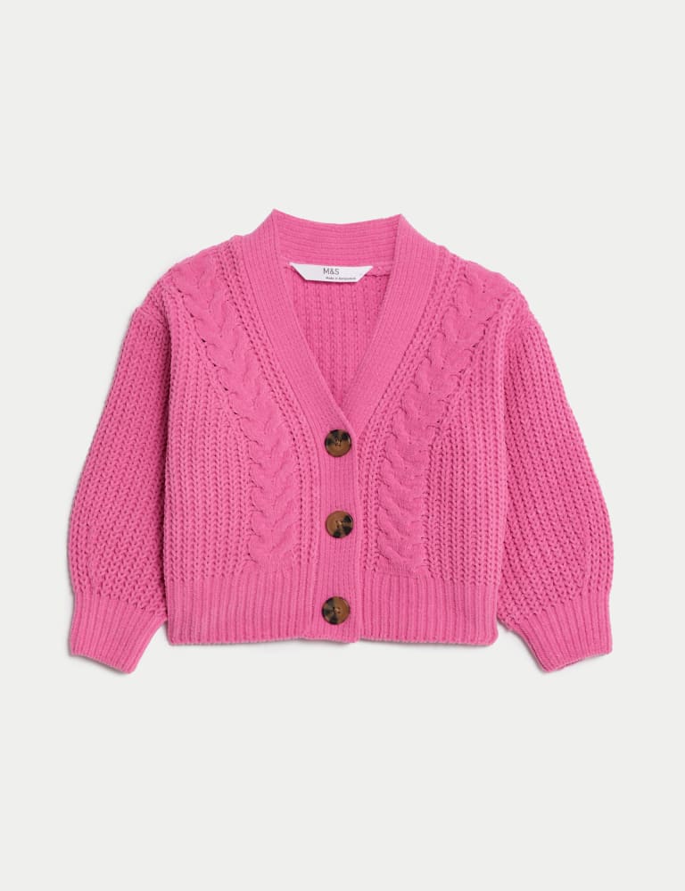 M&s sales pink cardigan