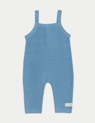 Knitted Dungarees (7lbs-1 Yrs) Image 2 of 5