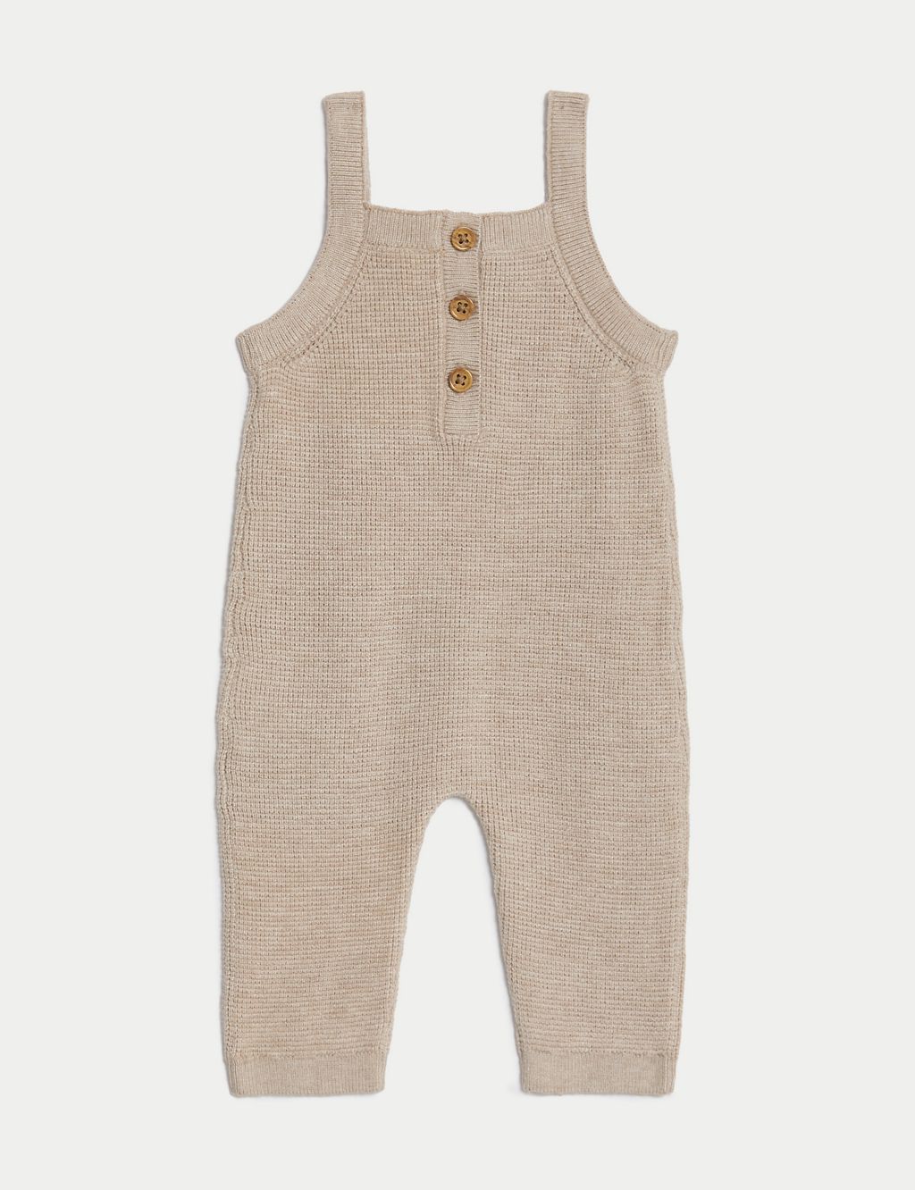 Knitted Dungarees (7lbs-12 Mths) 2 of 6