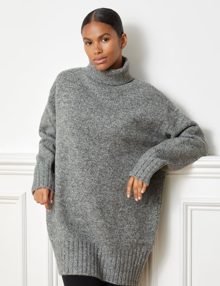 Silver top jumper dress