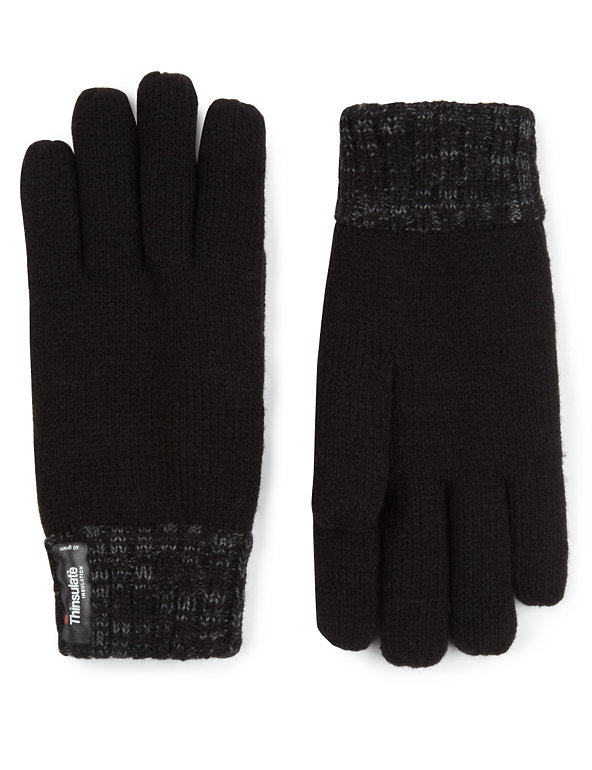 Knitted Gloves with Thinsulate™ Image 1 of 1
