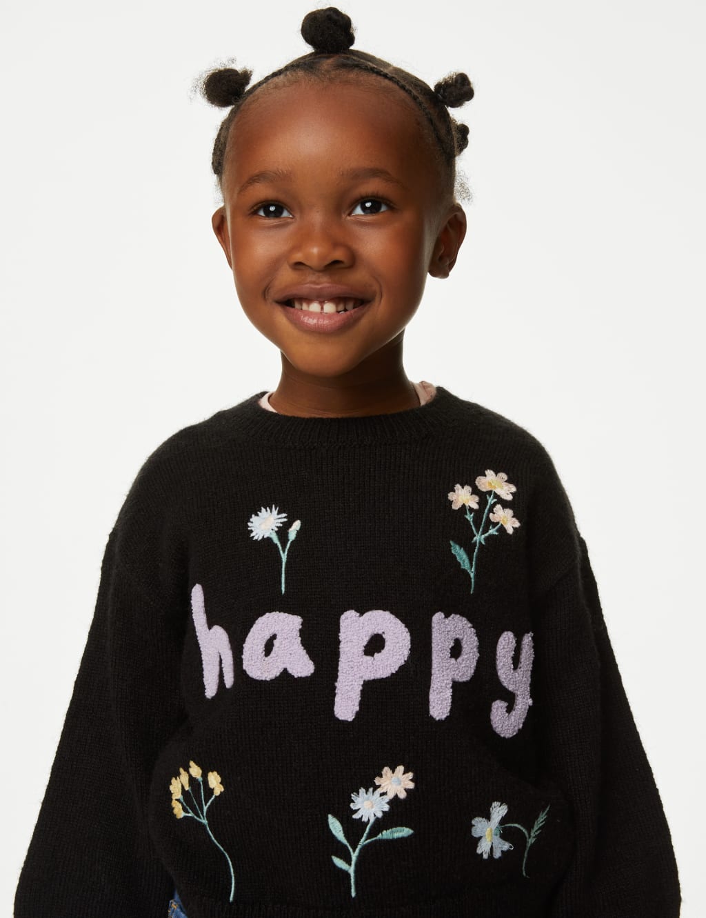Baby girl slogan jumper store