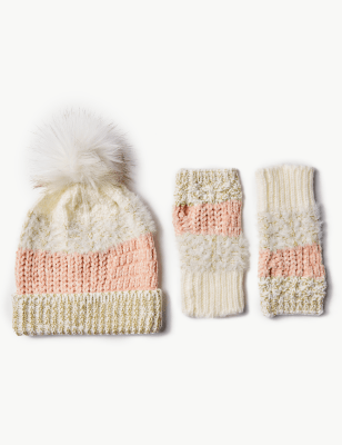 m&s bobble hat
