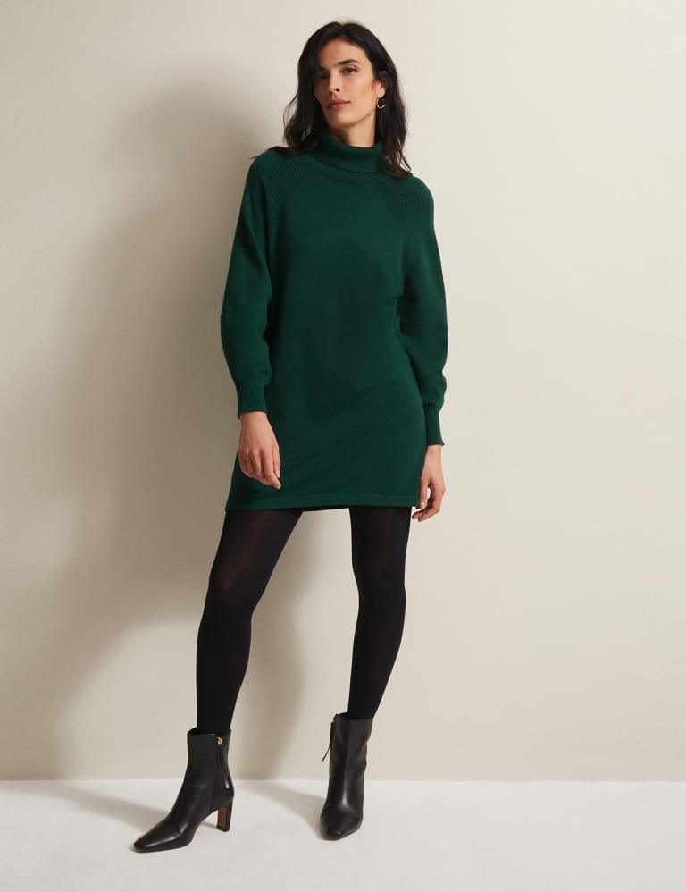 Dark green jumper sales dress