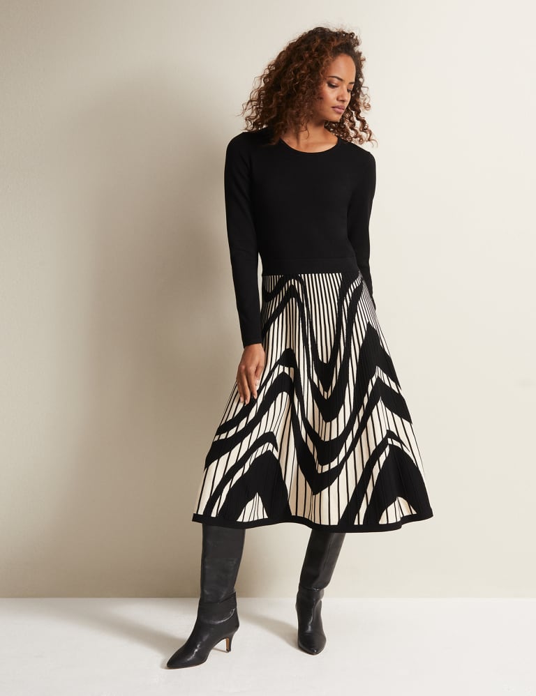 M&s jacquard dress discount