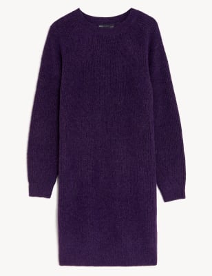 Knitted Jumper Dress Image 2 of 9