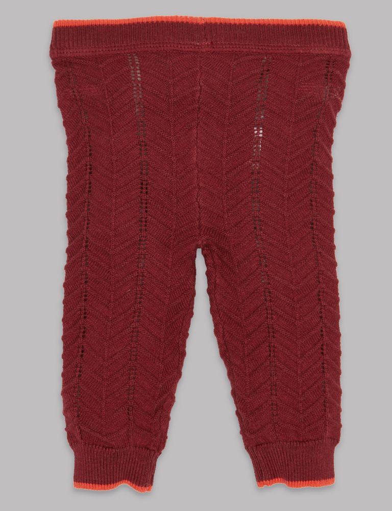 Knitted Leggings with Cashmere 2 of 3