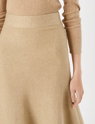 A-Line Midi Skirt, M&S Collection