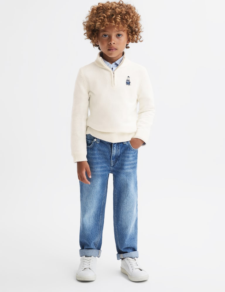 Polo bear half zip sale