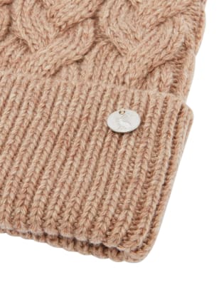 Knitted Pom Beanie Hat Image 2 of 4