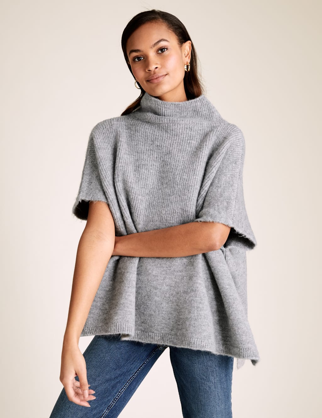 Marks and 2025 spencer poncho jumper