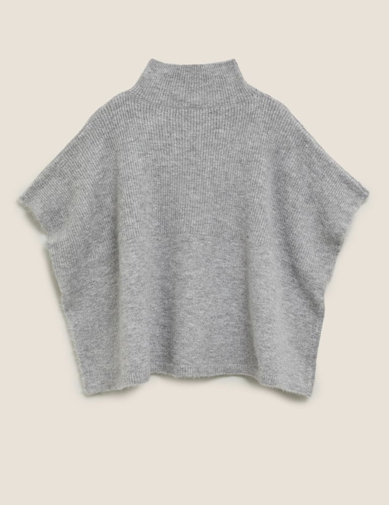 Knitted Poncho M S Collection M S