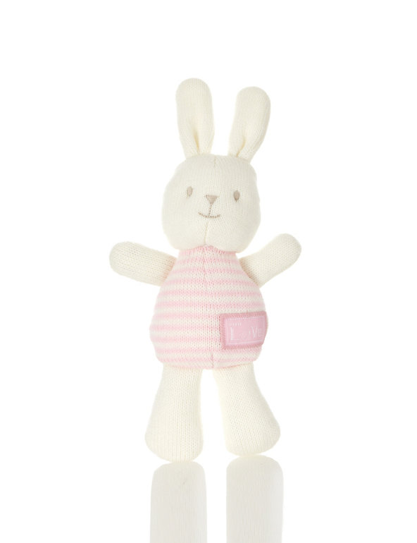Knitted Rabbit Soft Toy Image 1 of 2