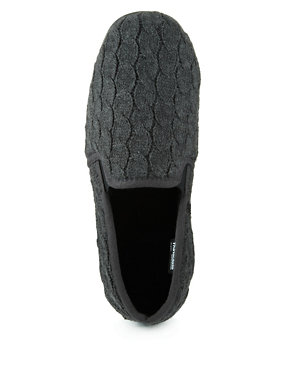 Knitted Slip-On Slippers with Thinsulate™ Image 2 of 4