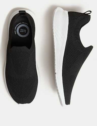 Knitted Slip On Trainers 3 of 4