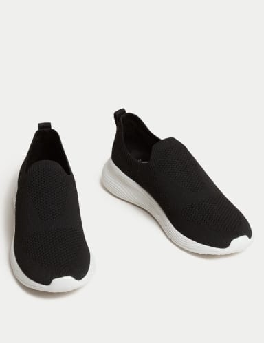 Knitted Slip On Trainers 2 of 4