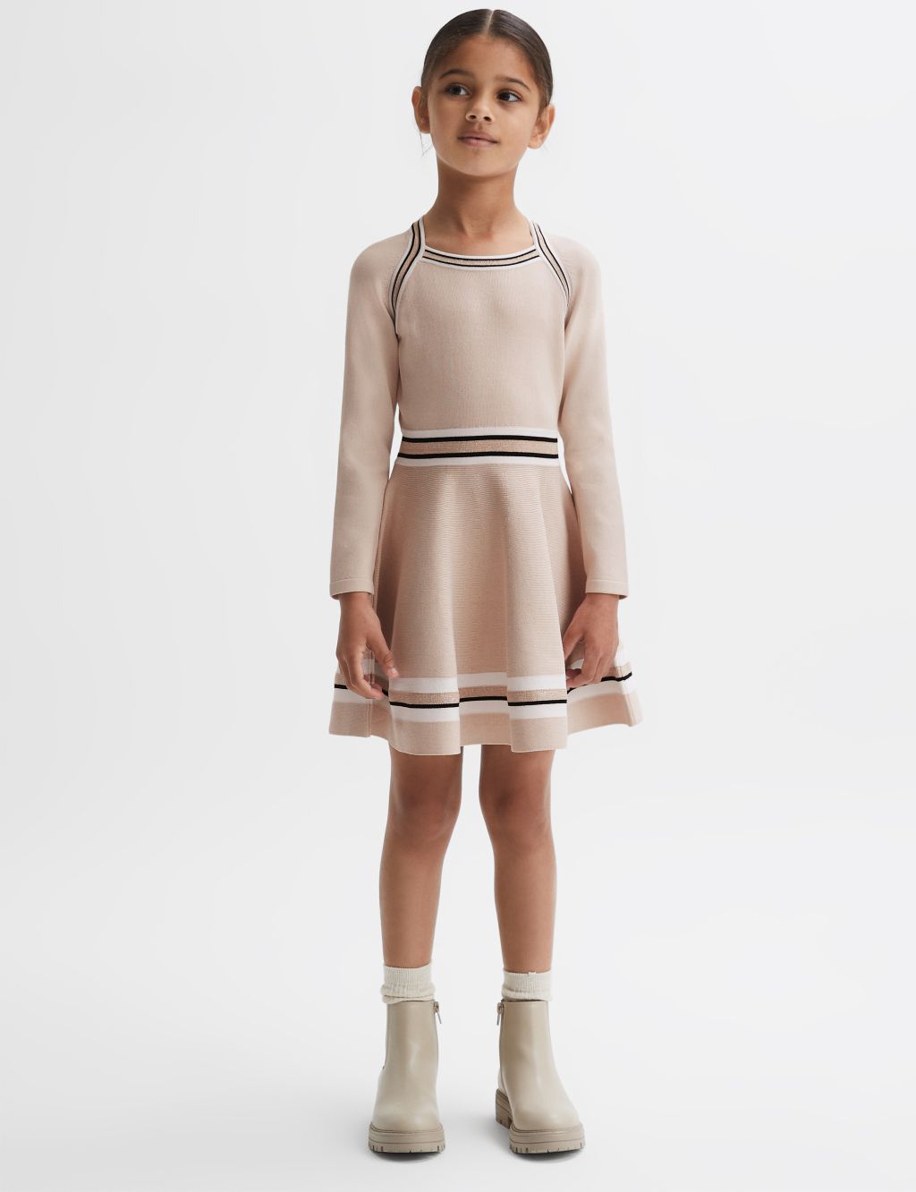 Knitted Sparkle Dress (4-14 Yrs) | Reiss | M&S