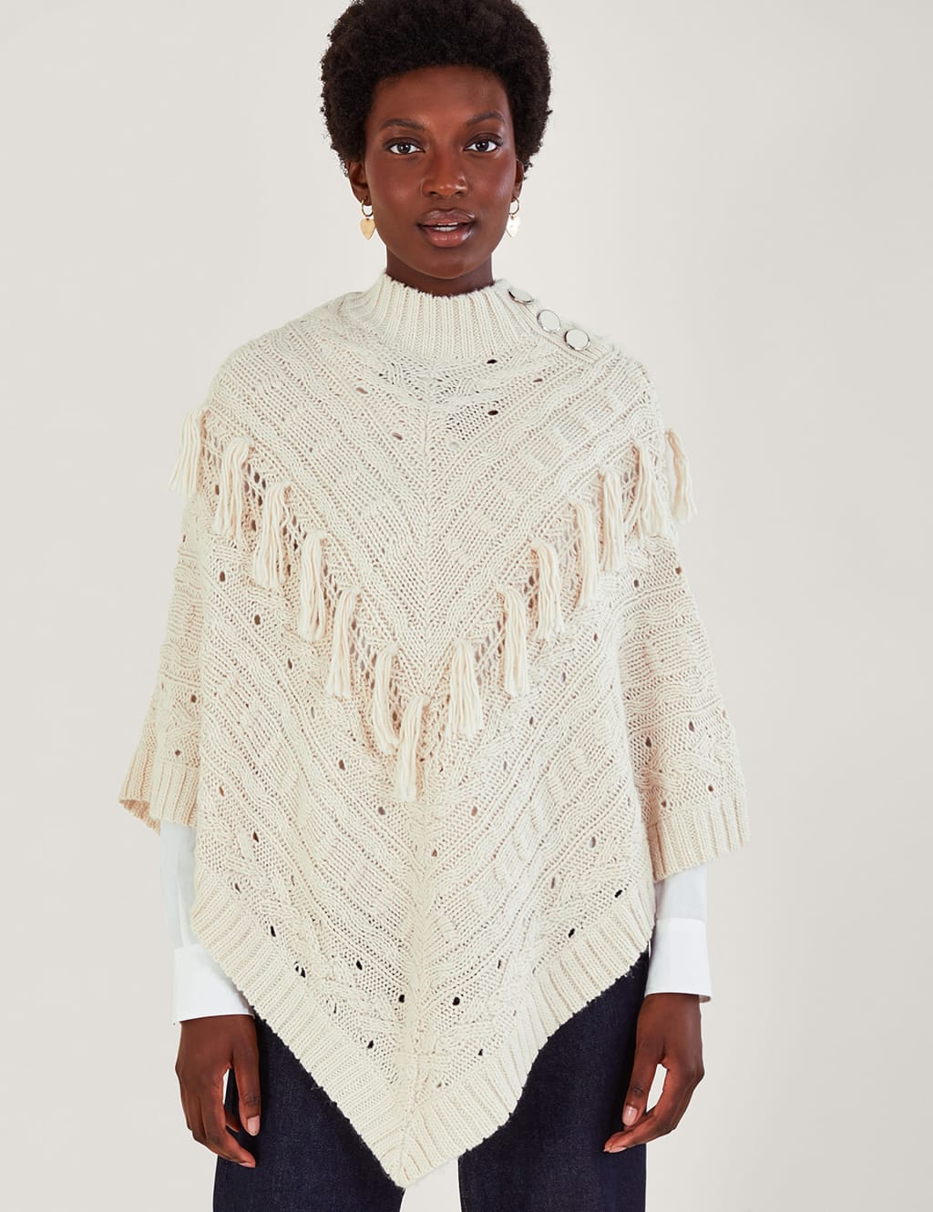 Knitted capes online