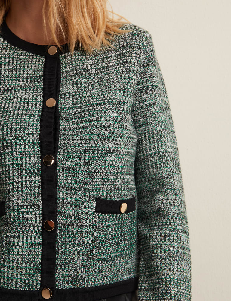 J crew textured deals lady cardigan