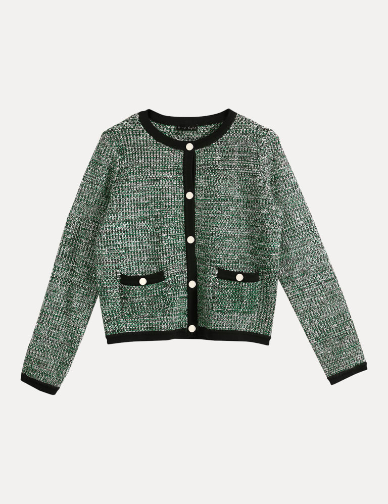 Marks and spencer green cardigan online