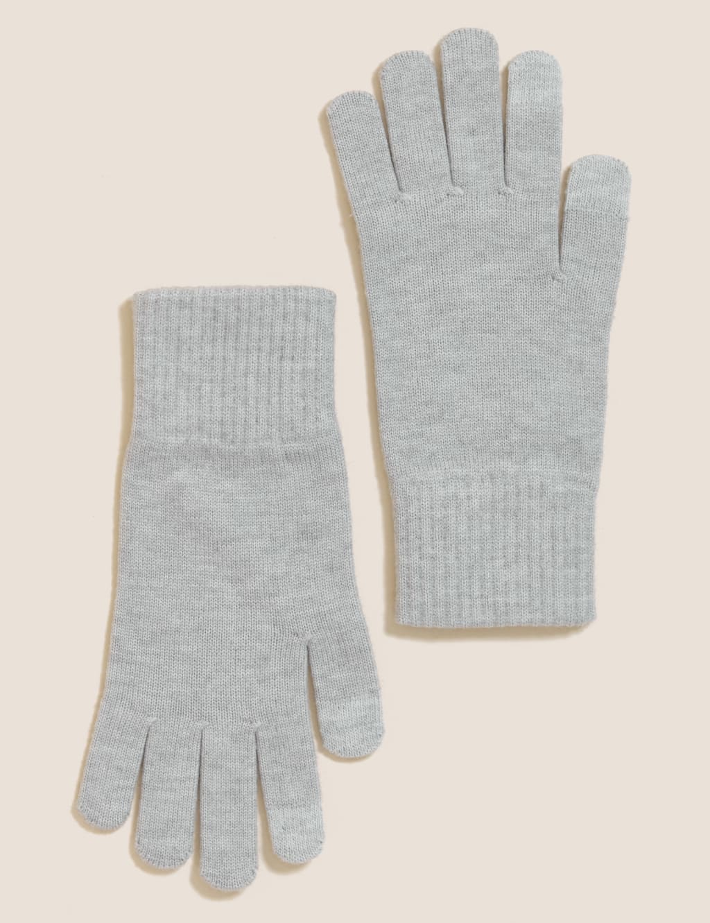 Knitted Touchscreen Gloves M&S Collection M&S