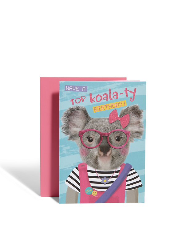 Koala Birthday Card Image 1 of 2