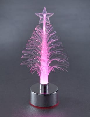 LED Fibre Optic Tree M&S