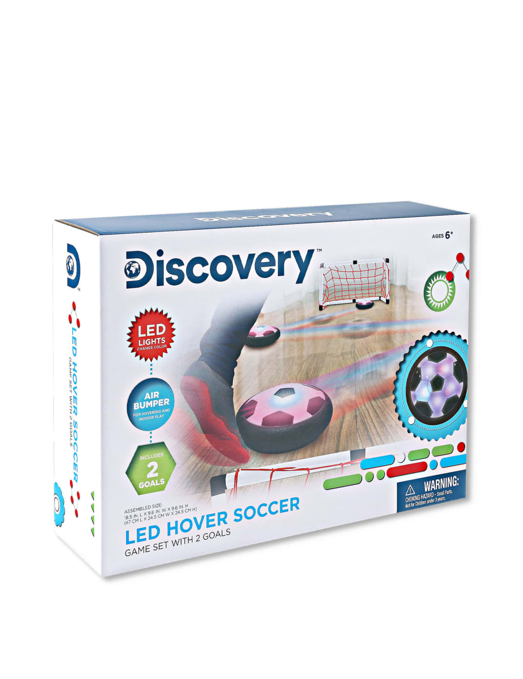 LED Hover Soccer Game 6 Yrs Discovery M S