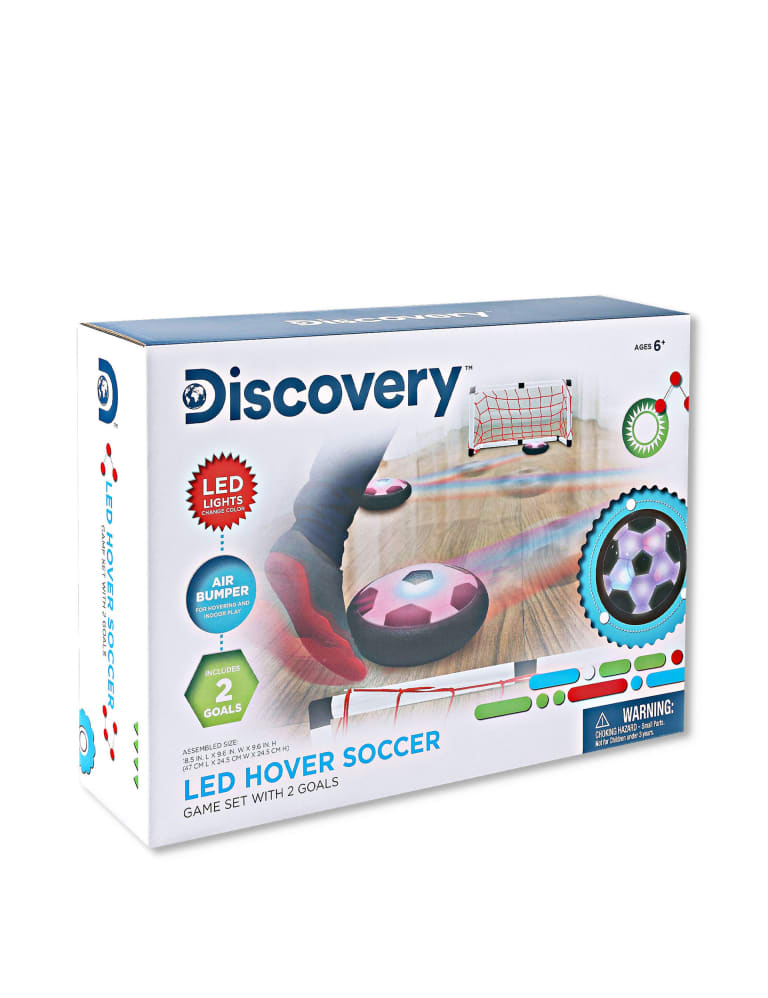 LED Hover Soccer Game 6 Yrs Discovery M S