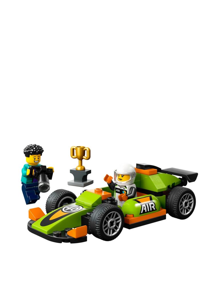 LEGO® City Green Race Car Racing Vehicle Toy 60399 (4+ Yrs) 4 of 4