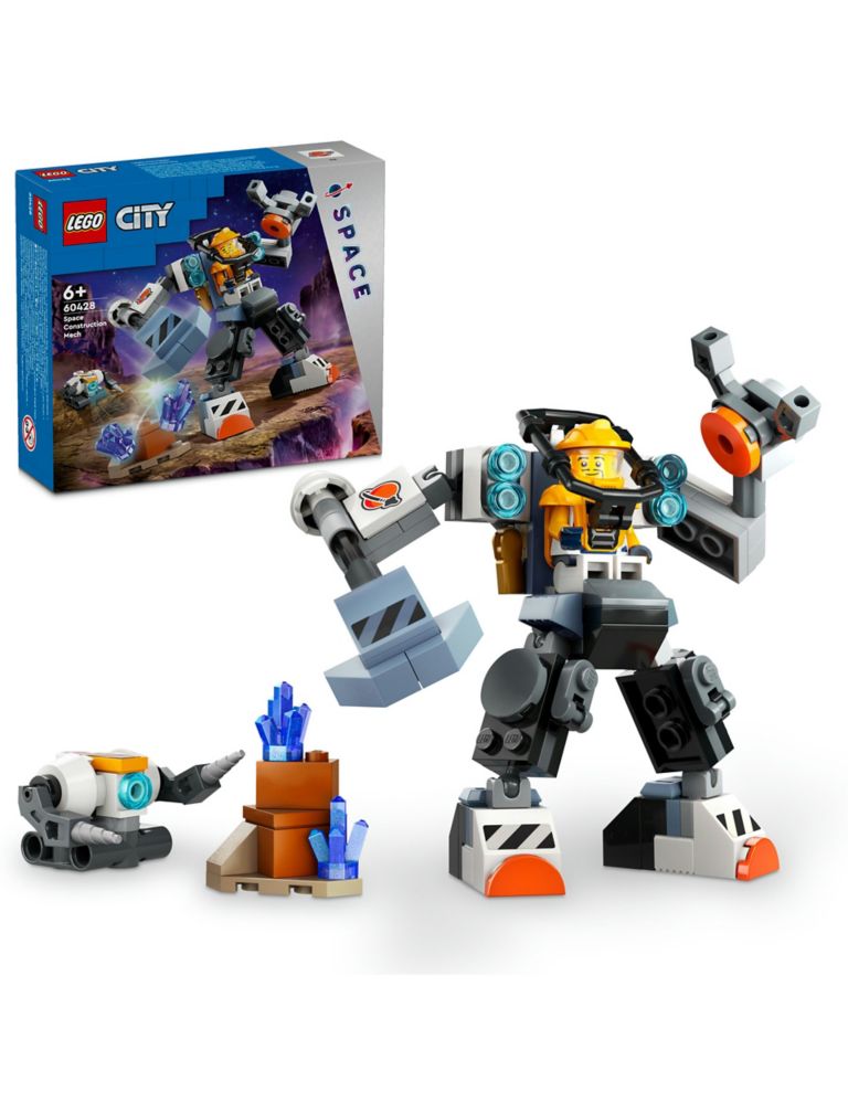 LEGO® City Space Construction Mech Suit Toy 60428 (6+ Yrs) 1 of 4