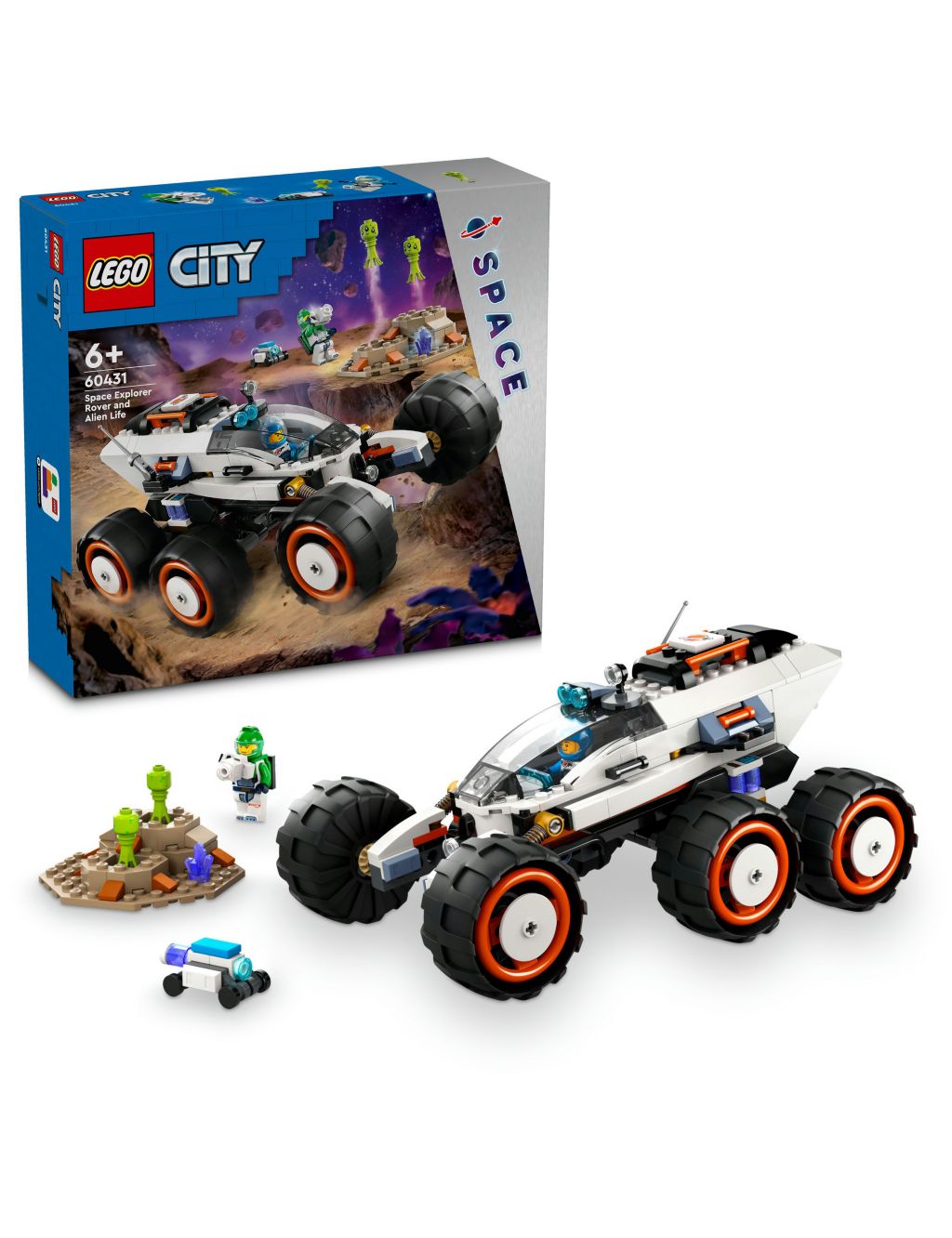 LEGO® City Space Explorer Rover and Alien Life 60431 (6+ Yrs) 3 of 5