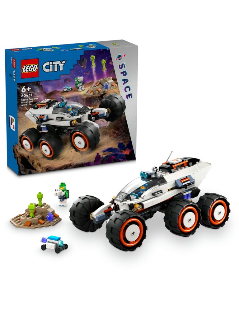 LEGO® City Space Explorer Rover and Alien Life 60431 (6+ Yrs) 1 of 5
