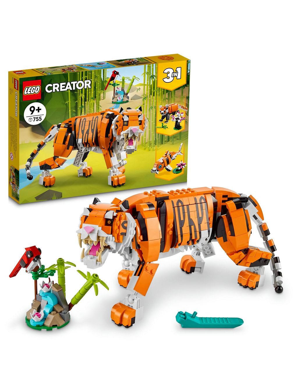 LEGO® Creator 3in1 Majestic Tiger (9+ Yrs) 3 of 3