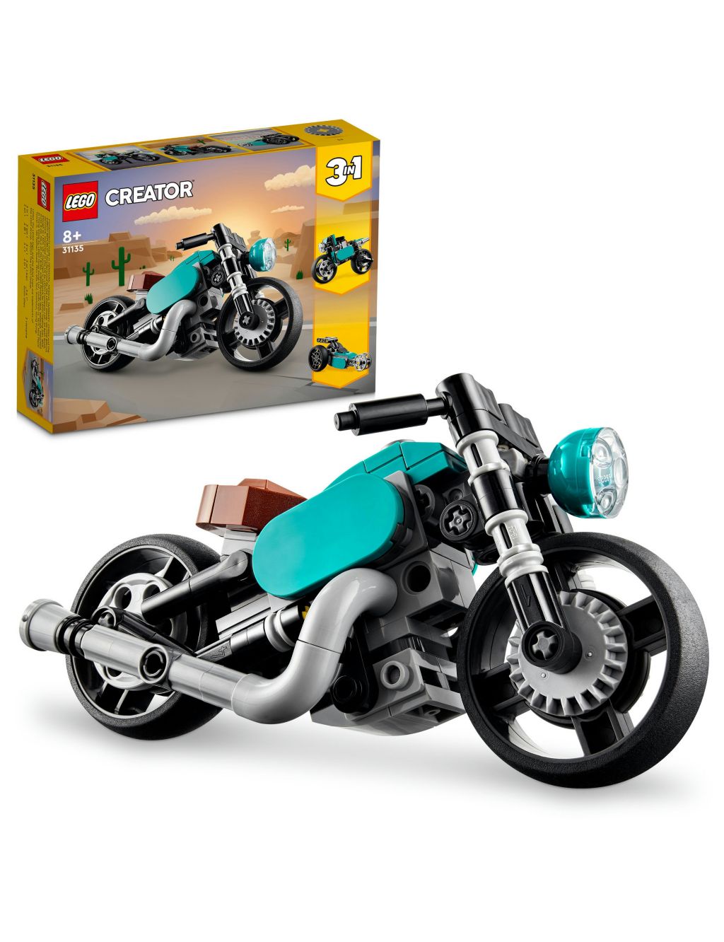 LEGO® Creator Vintage Motorcycle (8+ Yrs) 3 of 5