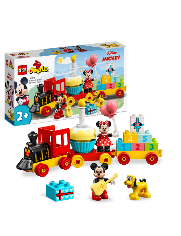 Minnie mouse birthday duplo top