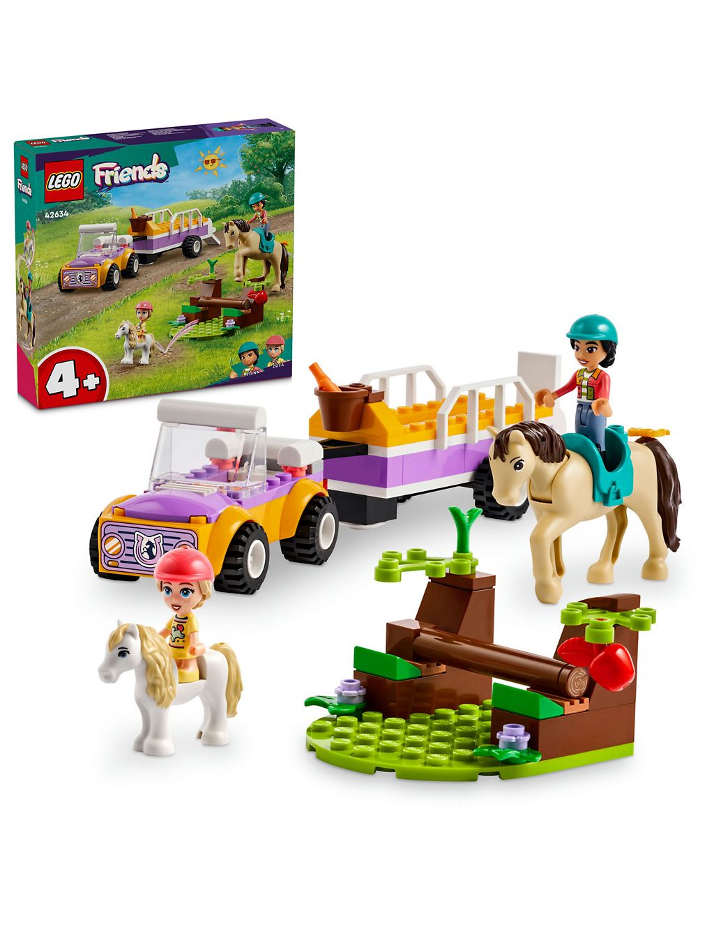 LEGO® Friends Horse and Pony Trailer Toy 42634 (4+ Yrs) 3 of 4