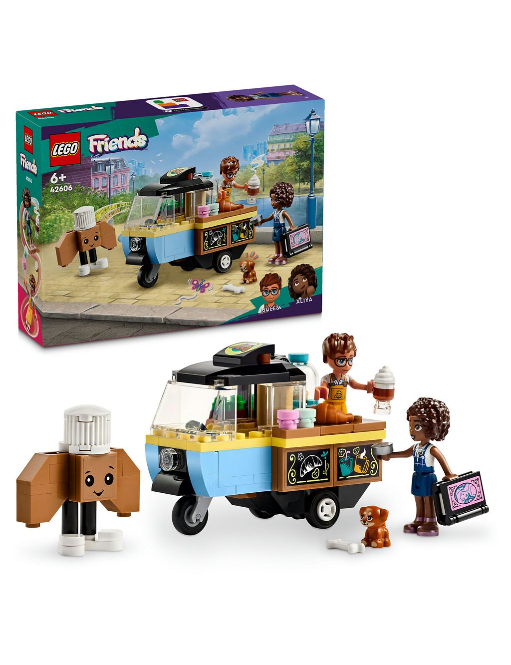 LEGO® Friends Mobile Bakery Food Cart Toy 42606 (6+ Yrs) 3 of 4