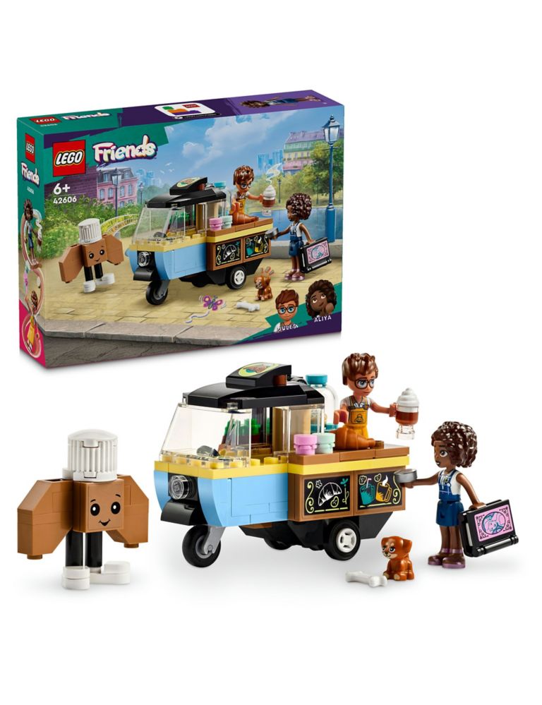 LEGO® Friends Mobile Bakery Food Cart Toy 42606 (6+ Yrs) 1 of 4