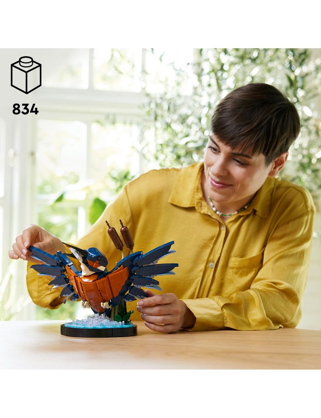 LEGO® Icons Kingfisher Bird Building Set 10331 (18+ Yrs) 4 of 4