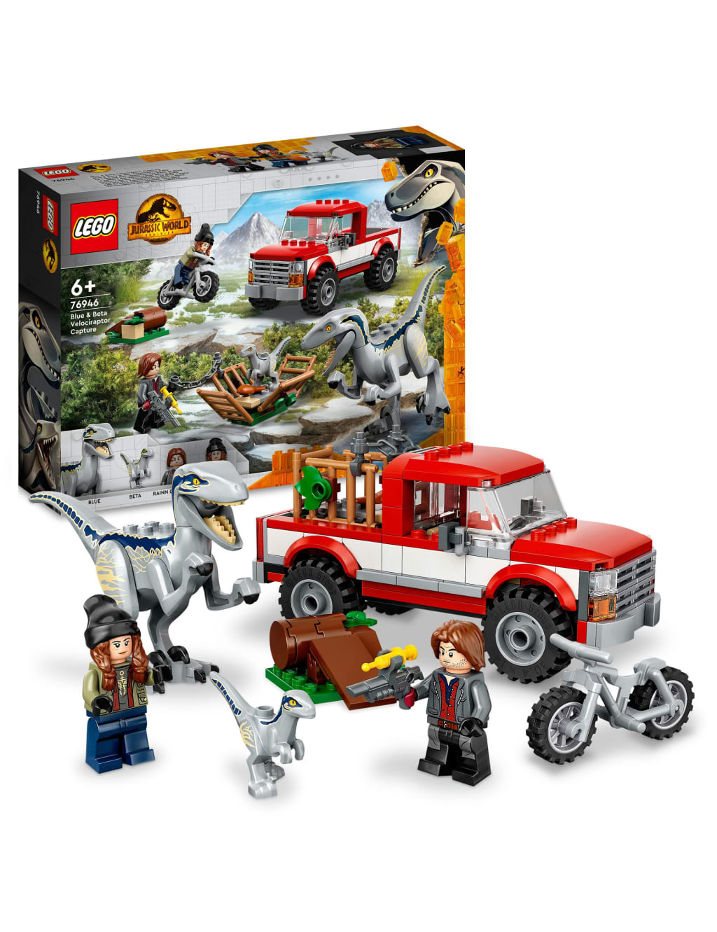 LEGO Jurassic World Blue Beta Velociraptor Capture 76946 6