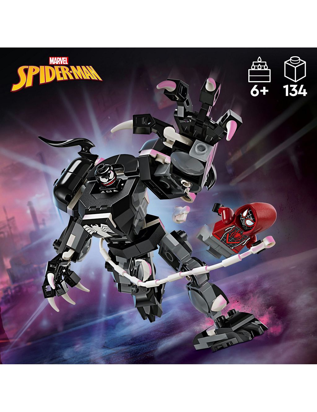 LEGO® Marvel Venom Mech Armour vs. Miles Morales 76276 (6+ Yrs) 4 of 5