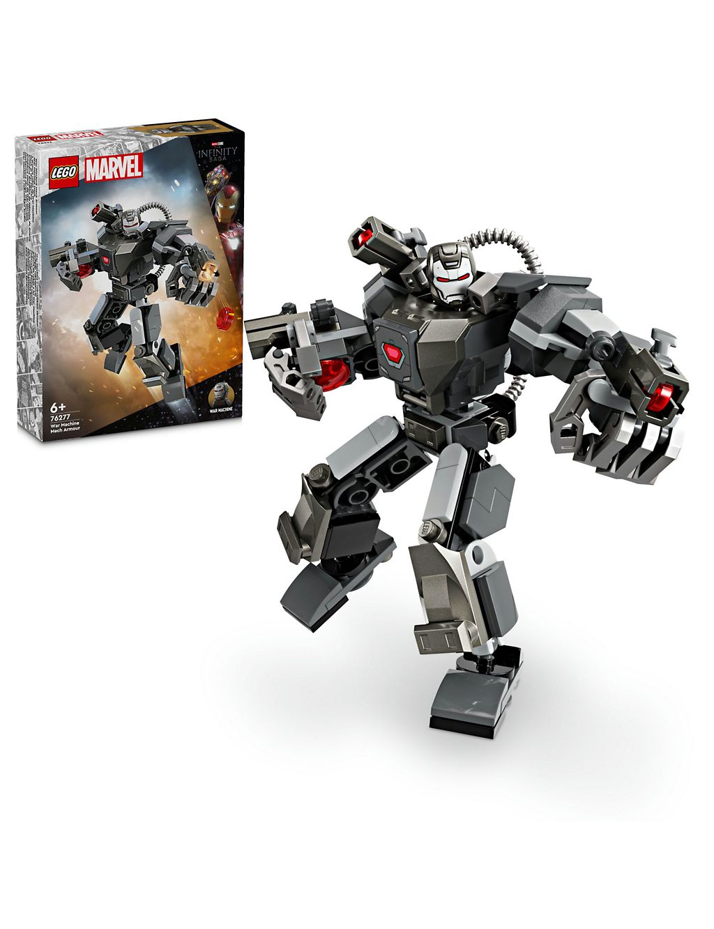 LEGO® Marvel War Machine Mech Armour Building Toy 76277 (6+ Yrs) 3 of 5