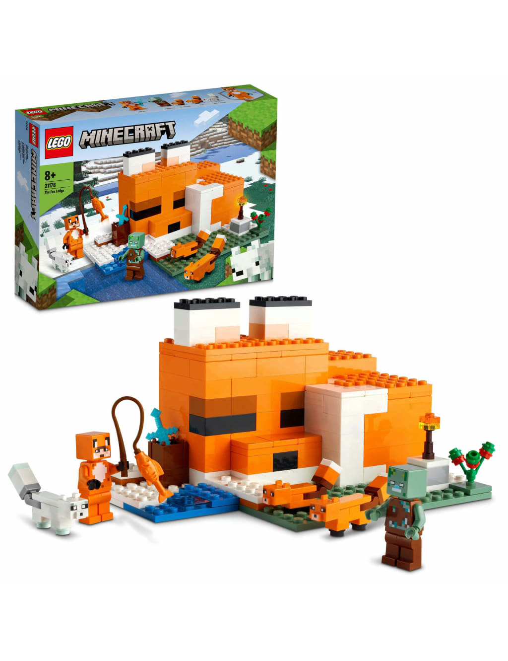 LEGO Minecraft The Fox Lodge 8 Yrs Lego M S