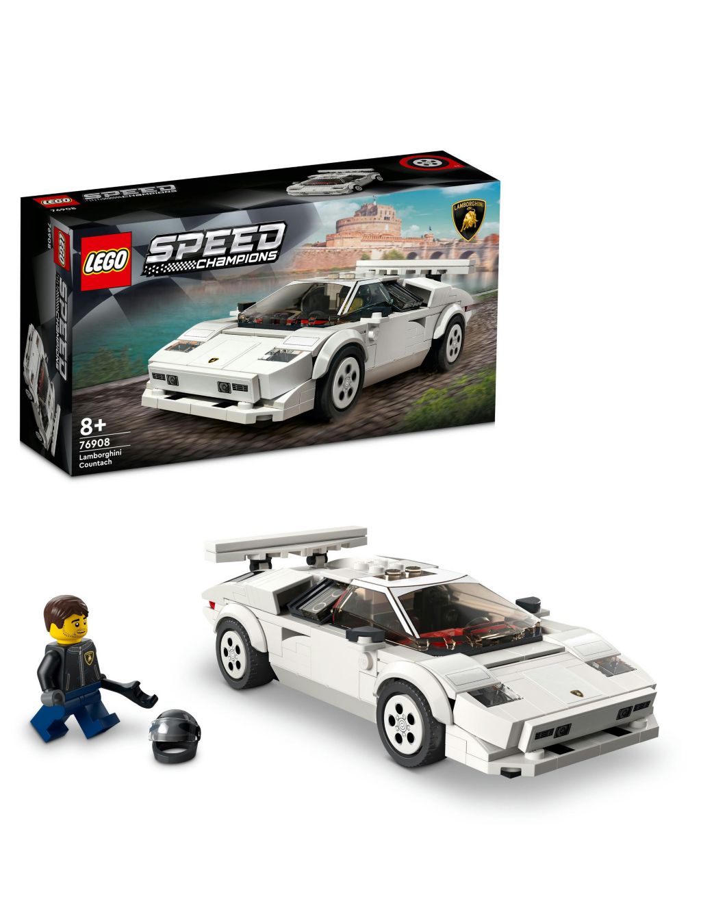 LEGO® Speed Champions Lamborghini Countach 76908 (8+ Yrs) 3 of 6