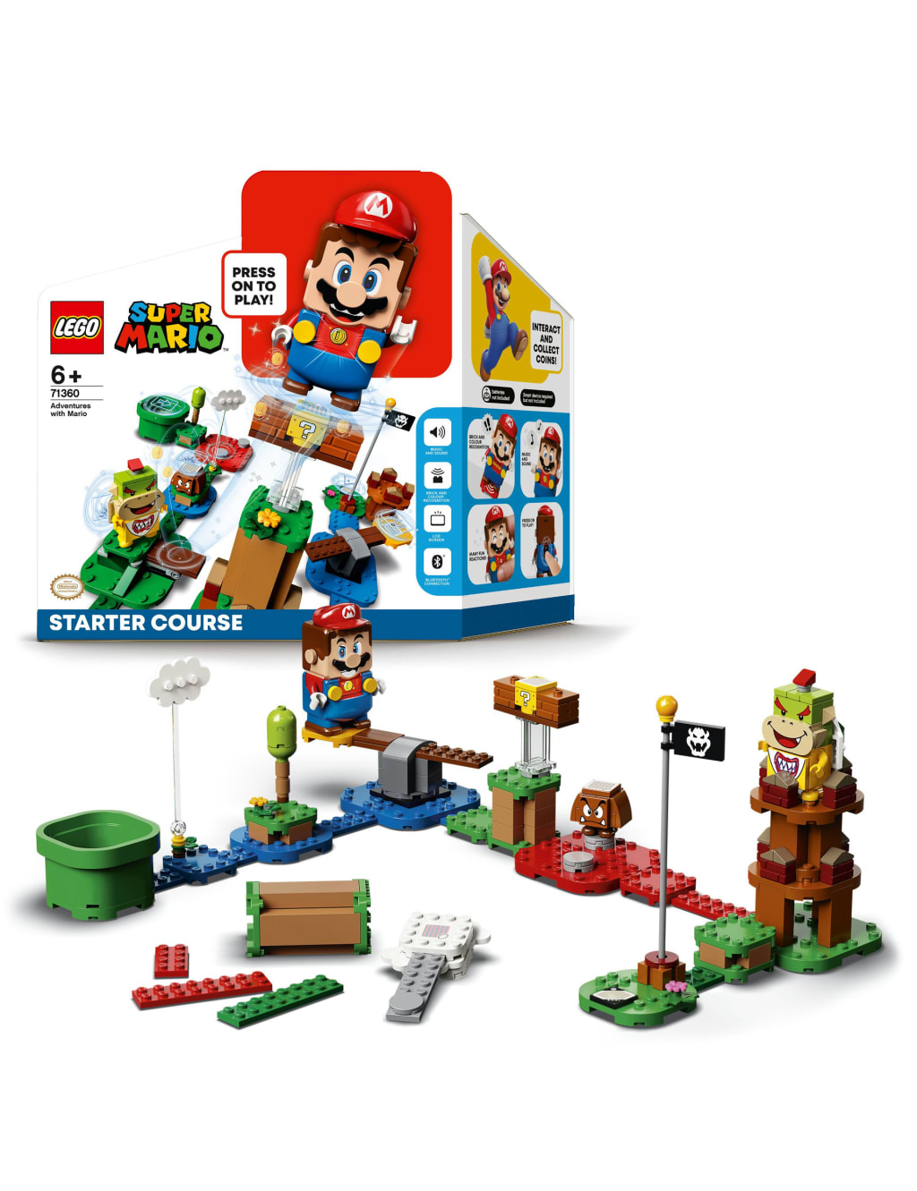Lego super mario bluetooth code 2025