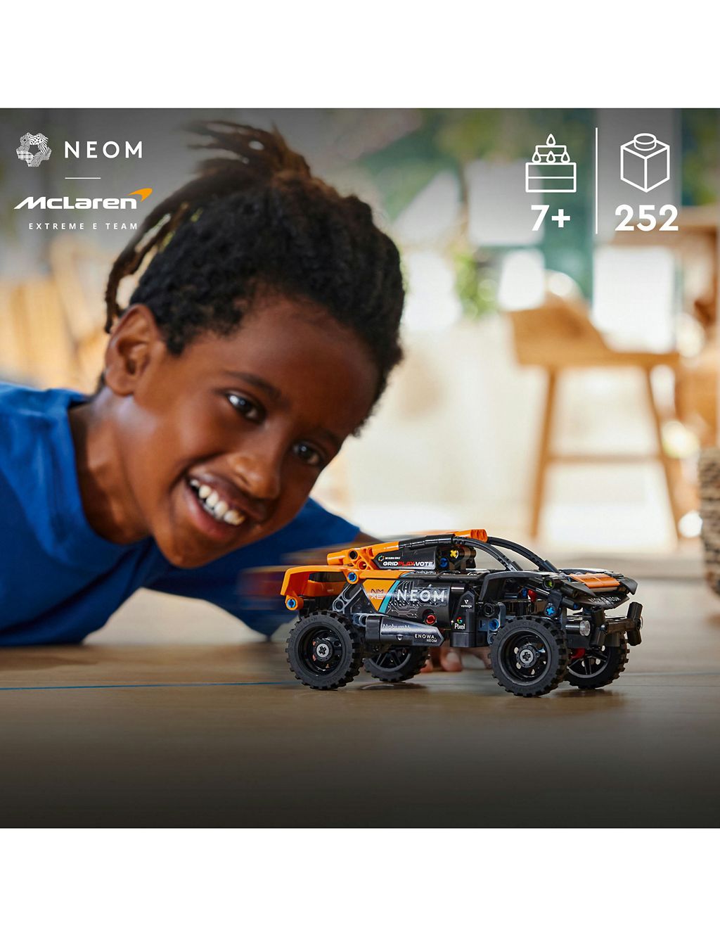 LEGO® Technic NEOM McLaren Extreme E Race Car 42166 (7+ Yrs) 1 of 4