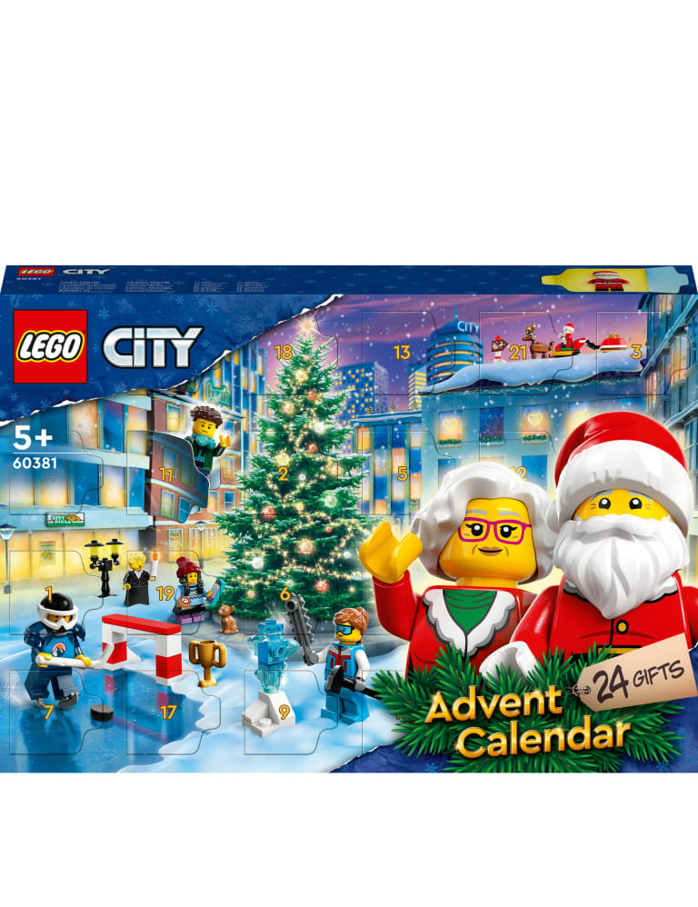 LEGO City Advent Calendar 2023 Set for Kids (5+ Yrs) Lego M&S