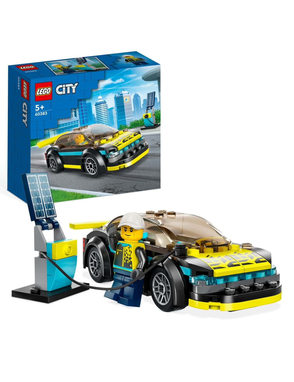 LEGO City Electric Sports Car Toy for Kids 5 Yrs Lego M S